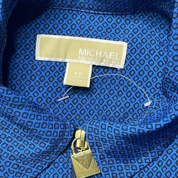 Michael Michael Kors Women’s Zip-Front Shirt | Size XS - Picture 6 of 6